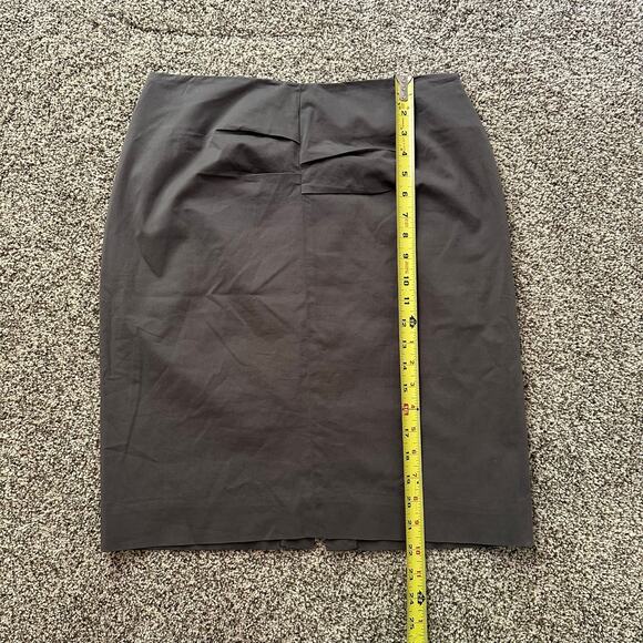 Brunello Cucinelli gray pencil skirt size 8 - Picture 7 of 8